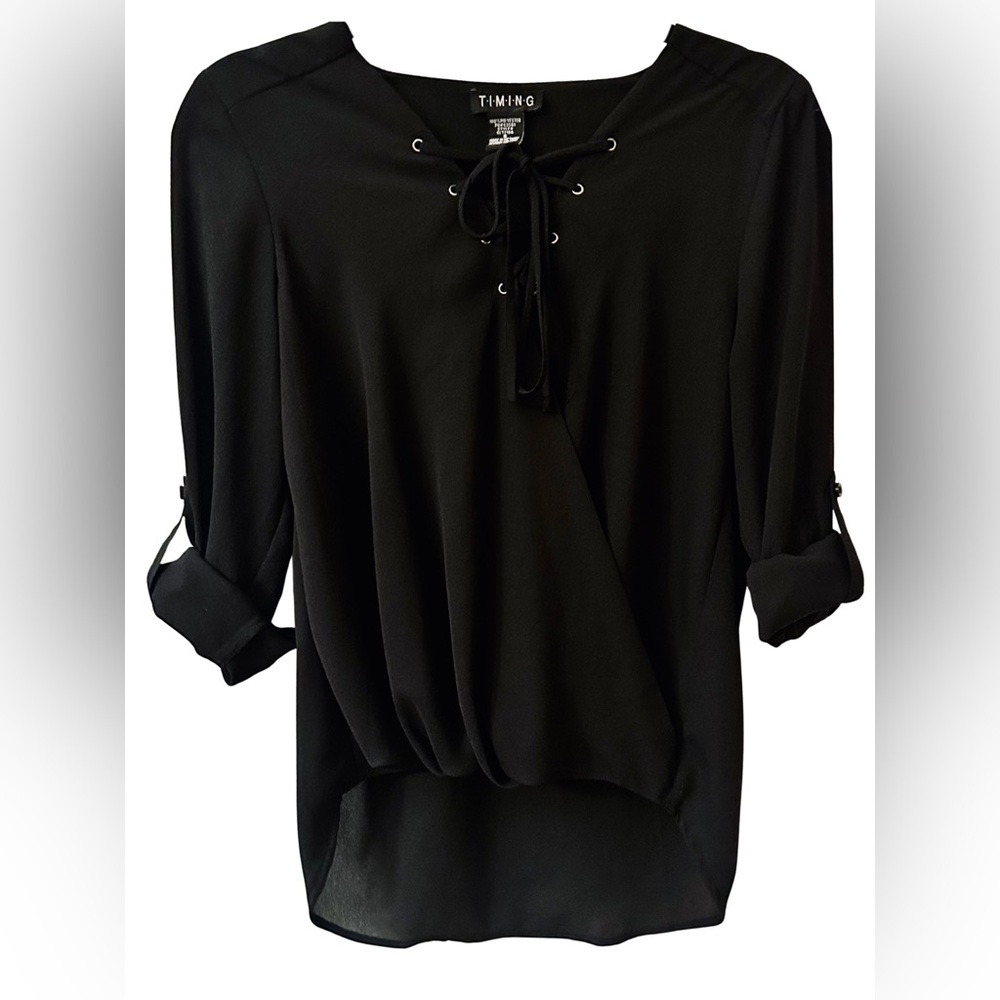 Timely Tie Top
